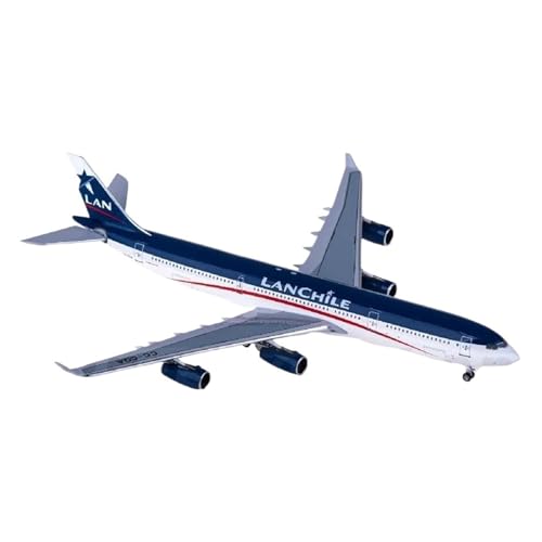 Kleinen Modellflugzeugen 1:400 Für AC411163 LAN A340-300 CC-CQA Gießt Druck Flugzeug Metall Modell Miniaturen Seltene Spielzeug Miniatur Modelle von BMAONZ