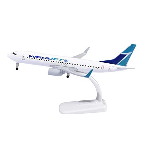 Kleinen Modellflugzeugen 20 cm Für Westjet 737-800 Flugzeugdruckguss-Metallmodell Boeing 737 Statisches Spielzeuggeschenk Miniatur Modelle von BMAONZ