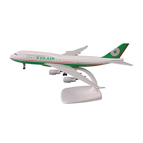 Kleinen Modellflugzeugen 20 cm for Taiwan Eva Air Boeing 747 B747 Metalllegierung Flugzeugmodell Geschenk Miniatur Modelle von BMAONZ