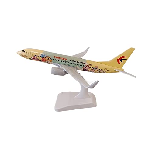 Kleinen Modellflugzeugen 20cm for China Oriental Cartoon Bear Airlines Boeing 737 B737 Flugzeugmodell Miniatur Modelle von BMAONZ