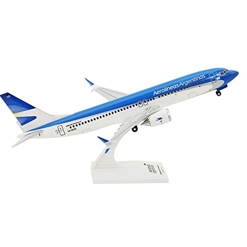 Kleinen Modellflugzeugen 32 cm Maßstab 1:130 Abs Argentinien Argentinien Für Boeing B737 Max8 Flugzeugmodell Harz Spielzeugflugzeug Miniatur Modelle von BMAONZ