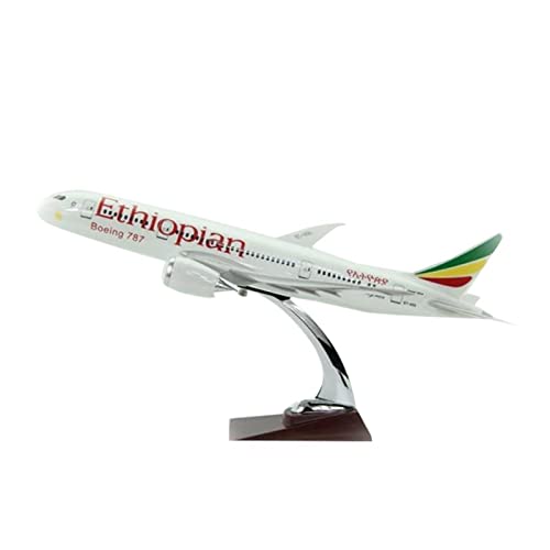 Kleinen Modellflugzeugen 43-47 cm Flugzeug Ethiopian Airlines Für Boeing B787 Flugzeugmodell Druckguss 1 150 Flugzeugmodell Miniatur Modelle von BMAONZ