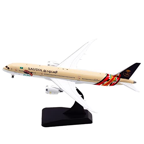 Kleinen Modellflugzeugen Für B787-9 HZ-ARF G20 Saudia Airlines Die Cast Alloy Flugzeugmodell 1 400 Miniatur Modelle von BMAONZ