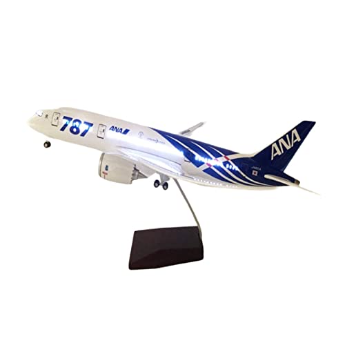 Kleinen Modellflugzeugen Für Japan Ana Airlines B787 46 cm sprachgesteuertes LED-Flugzeugmodell Aviation Collectible Toys Miniatur Modelle von BMAONZ