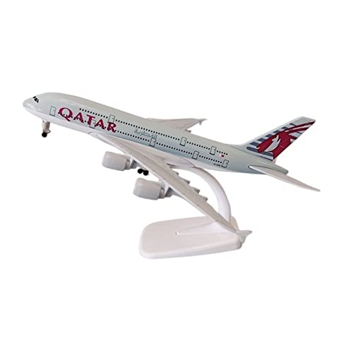 Kleinen Modellflugzeugen for Qatar Airways Boeing 777 B777 Airbus A380 Modell Druckguss Flugzeugmodell 20 cm Miniatur Modelle(A) von BMAONZ