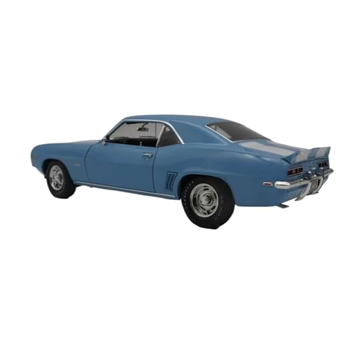Miniatur Motorfahrzeug-Modelle 1/18 Für Chevrolet CamaroZ/28-1969 Großes Legierungsautomodell Blau Simulationsfahrzeuge Dekor Fertigmodell von BMAONZ