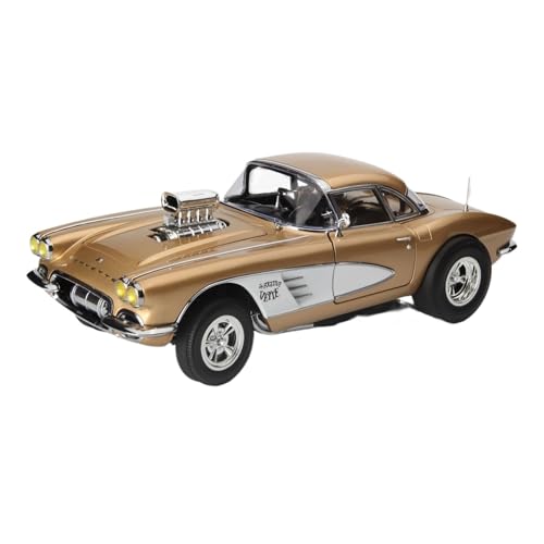 Miniatur Motorfahrzeug-Modelle 1/18 Für Chevrolet Corvette Regal Sport Auto 1961 Statische Dekoration Legierung Auto Modell Display Betrachtung Fertigmodell von BMAONZ