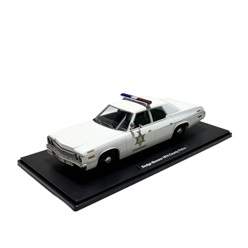Miniatur Motorfahrzeug-Modelle 1/18 Für Dodge 1974 Patrol Maßstab Legierung Automodell Ornamental Dekorative Fahrzeug Spielzeug Fertigmodell von BMAONZ