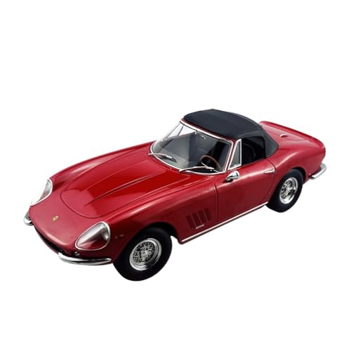 Miniatur Motorfahrzeug-Modelle 1/18 Für Ferrari 275 GTB /4 Nart Spyder Legierung Auto Modell Mini Fahrzeuge Spielzeug Erwachsene Sammeln Fertigmodell von BMAONZ