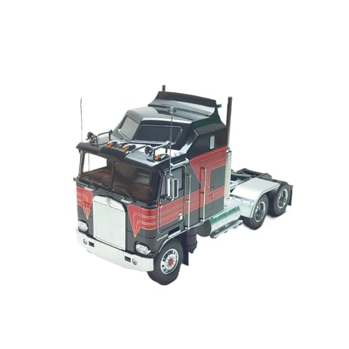 Miniatur Motorfahrzeug-Modelle 1/18 Für Kenworth Kenworth K100 Heavy Duty Truck Tow Heads Collector's Edition Showcase Display Fertigmodell von BMAONZ