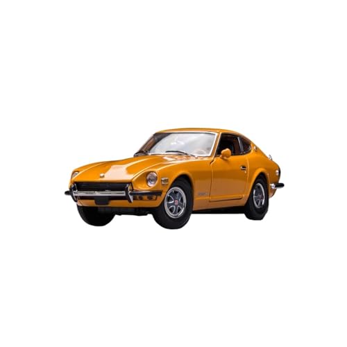 Miniatur Motorfahrzeug-Modelle 1/18 Für Nissan Datsun 240z 1972 Limousine Automodell Legierung Automodell Dekoratives Modell Spielzeug Für Die Sammlung Fertigmodell(Orange) von BMAONZ
