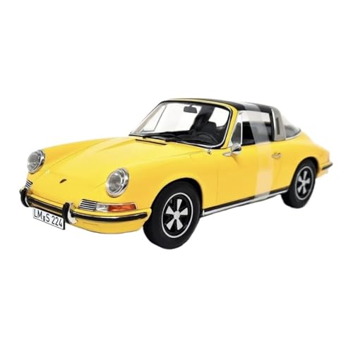 Miniatur Motorfahrzeug-Modelle 1/18 Für Porsche 911 Targa 1969 Legierung Auto Modell Mini Spielzeug Sammlung Auto Schlafzimmer Dekoration Fertigmodell von BMAONZ