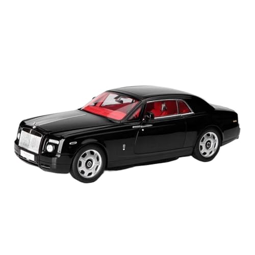 Miniatur Motorfahrzeug-Modelle 1/18 Für Rolls Royce Phantom Black Hop Metall Voll Offen Auto Modell 2 Tür Voll Offen Tür Raum Dekor Fertigmodell von BMAONZ