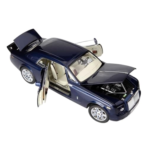 Miniatur Motorfahrzeug-Modelle 1/18 Für Rolls-Royce Phantom Dunkelblau Legierung Auto Modell 2-Tür Voll Offene Tür Szene Simulation Spielzeug Fertigmodell Miniatur Motorfahrzeug-Modelle 1/18 Für Rolls-Royce Phantom Dunkelblau Legierung Auto Modell 2-Tür Voll Offene Tür Szene Simulation Spielzeug Fertigmodell von BMAONZ