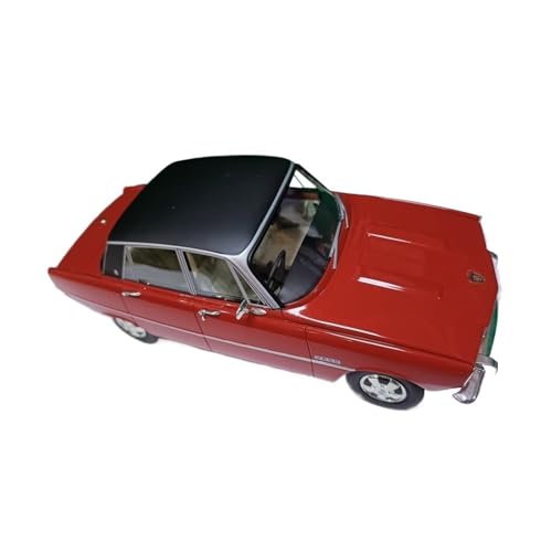 Miniatur Motorfahrzeug-Modelle 1/18 Für Rover Land 4 Tür P6B 3500 V8 1976 Rot Schwarz Limousine Modell Druckguss Erwachsene Sammlung Fahrzeuge Fertigmodell von BMAONZ