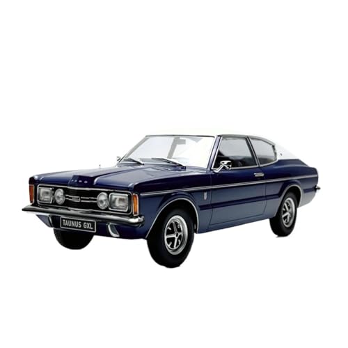 Miniatur Motorfahrzeug-Modelle 1/18 Für Taunus GXL Coupe Sammlung Skala Retro Auto Modell Display Von Druckguss Legierung Auto Modelle Dunkelblau Fertigmodell Miniatur Motorfahrzeug-Modelle 1/18 Für Taunus GXL Coupe Sammlung Skala Retro Auto Modell Display Von Druckguss Legierung Auto Modelle Dunkelblau Fertigmodell von BMAONZ