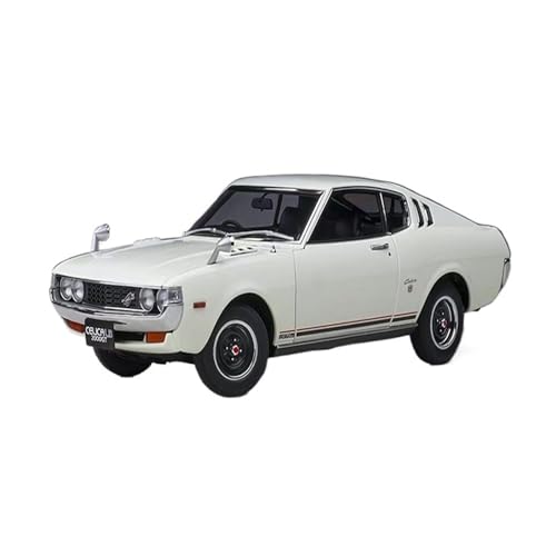 Miniatur Motorfahrzeug-Modelle 1/18 Für Toyota Celica Celica Liftback 2000GT 1973 Weiß Offene Tür Auto Modell Metall Spielzeug Fahrzeuge Fertigmodell von BMAONZ
