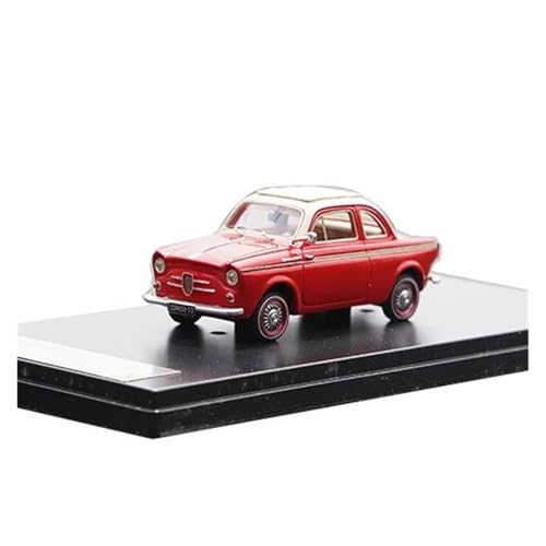 Miniatur Motorfahrzeug-Modelle 1/43 Für FIAT Premiumx Weinsberg 500 Legierung Simulation Auto Modell Hause Statische Retro Spielzeug Fertigmodell von BMAONZ
