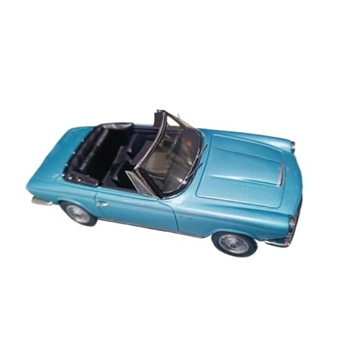 Miniatur Motorfahrzeug-Modelle 1/43 Für Glas GT Cabrio 1966 Blau Coupe Modell Druckguss Legierung Auto Modell Hobbyist Sammeln Serie Auto Modelle Fertigmodell von BMAONZ