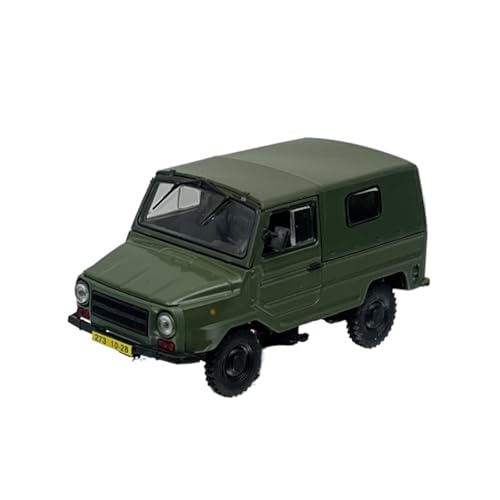 Miniatur Motorfahrzeug-Modelle 1/43 Für Luaz 969M Green Buggy Modell Metall Dekoration Versiegelt Designs Militär Fahrzeuge Wohnkultur Fertigmodell von BMAONZ