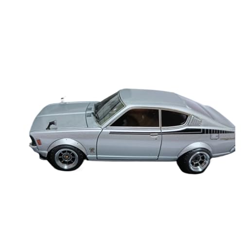 Miniatur Motorfahrzeug-Modelle 1/43 Für Mitsubishi Galant GTO 2000GSR Tuning Sportwagenmodell Silbergrau Exquisite Automodelle Anzeigen Fertigmodell von BMAONZ