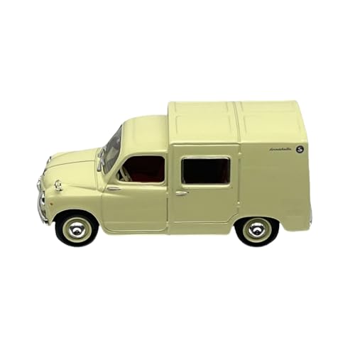Miniatur Motorfahrzeug-Modelle 1/43 Für Siata Formichetta 600 Van Modell Gelb Legierung Auto Modell Display Fall Platzierung Fahrzeuge Fertigmodell Miniatur Motorfahrzeug-Modelle 1/43 Für Siata Formichetta 600 Van Modell Gelb Legierung Auto Modell Display Fall Platzierung Fahrzeuge Fertigmodell von BMAONZ