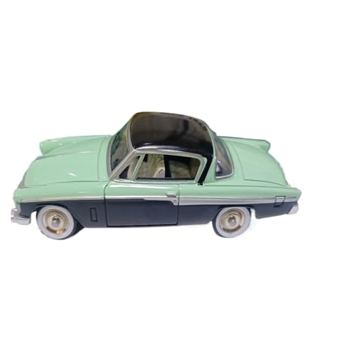 Miniatur Motorfahrzeug-Modelle 1/43 Für Studebaker Speedster 1955 Grün Schwarz Sport Diecast Legierung Auto Modell Statische Dekoration Auto Modell Fertigmodell von BMAONZ