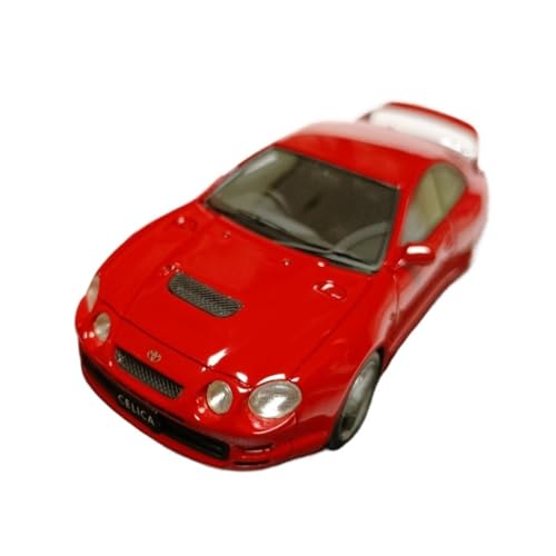 Miniatur Motorfahrzeug-Modelle 1/43 Für Toyota Gt-Four Red Celica Coupe Modell Oldtimermodelle Dekorative Ornamente Mini-Automodell Fertigmodell von BMAONZ