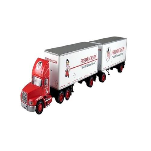 Miniatur Motorfahrzeug-Modelle 1/64 Für Mack Double Short Trailer Container Fracht Transport LKW Modell Exquisite Auto Modelle Display Fertigmodell Miniatur Motorfahrzeug-Modelle 1/64 Für Mack Double Short Trailer Container Fracht Transport LKW Modell Exquisite Auto Modelle Display Fertigmodell von BMAONZ
