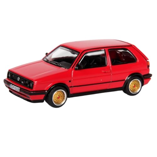 Miniatur Motorfahrzeug-Modelle 1/64 Für Volkswagen Golf GTI Mk2 Rot Legierung Auto Modell Kann Nicht Öffnen Die Tür Display Stand Dekoration Fertigmodell Miniatur Motorfahrzeug-Modelle 1/64 Für Volkswagen Golf GTI Mk2 Rot Legierung Auto Modell Kann Nicht Öffnen Die Tür Display Stand Dekoration Fertigmodell von BMAONZ