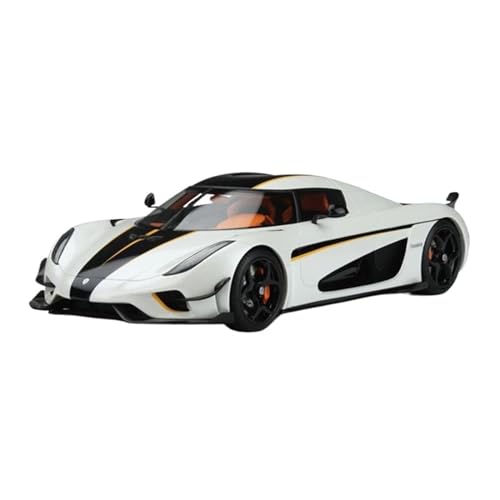 Miniatur Motorfahrzeug-Modelle 1 18 Für Koenigsegg Regera 2018 GT391 Druckguss-Modellautomodell, Statisches Ornament-Automodell Fertigmodell von BMAONZ