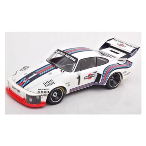 Miniatur Motorfahrzeug-Modelle 1 18 Für Porsche 935 Rennwagen Simulationsauto Modellauto Druckguss-Replikmodell Fertigmodell von BMAONZ