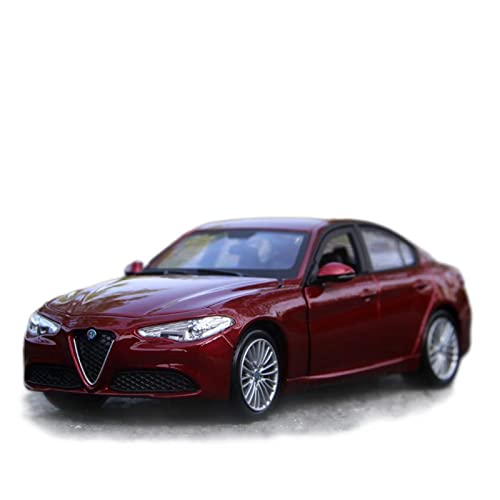 Miniatur Motorfahrzeug-Modelle 1 24 Für Alfa Romeo Stelvio Giulia Alloy Car Model Diecast Toy Boy Geburtstagsgeschenke Fertigmodell(B) von BMAONZ
