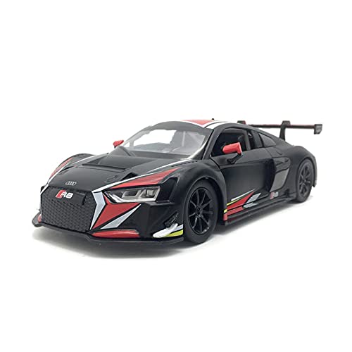 Miniatur Motorfahrzeug-Modelle 1 24 Für Audi R8 LMS Le Mans Sportwagen Legierungsauto Diecast Metal Toy Car Model Fertigmodell(A) von BMAONZ