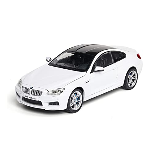 Miniatur Motorfahrzeug-Modelle 1 24 Für BMW M6 Legierung Druckguss Automodell Kinderspielzeug Geburtstag Fertigmodell(A) von BMAONZ
