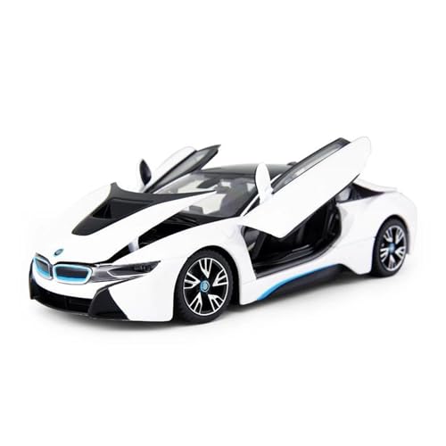 Miniatur Motorfahrzeug-Modelle 1 24 Für I8 Super Sport Auto Auto Modell Maßstab Miniatur Auto Sammeln Geschenk Spielzeug Fertigmodell(White) von BMAONZ