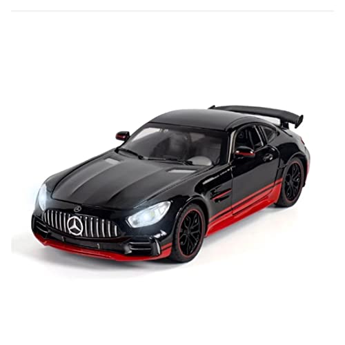 Miniatur Motorfahrzeug-Modelle 1 24 Für Mercedes Benz GTR Sportwagen Legierung Modell Kinderspielzeug Simulation Geschenke Fertigmodell von BMAONZ