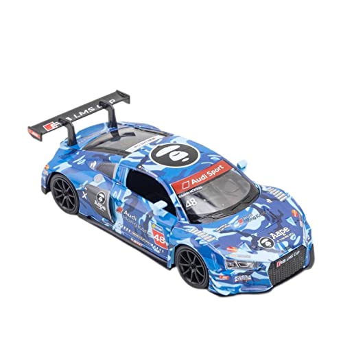 Miniatur Motorfahrzeug-Modelle 1 32 Für Audi R8 LMS Alloy Diecast Painting Limited Edition 3 Türen Rennwagenmodelle Fertigmodell(B) von BMAONZ