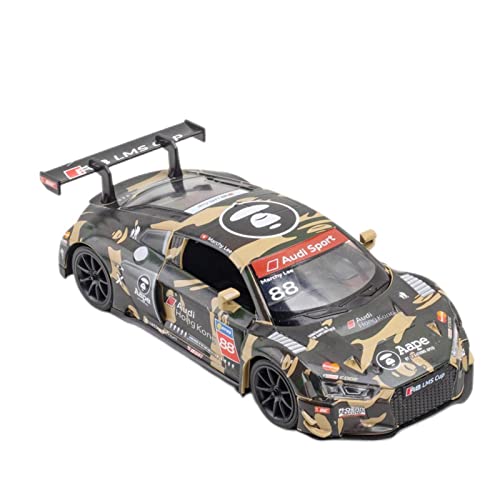 Miniatur Motorfahrzeug-Modelle 1 32 Für Audi R8 LMS Alloy Diecast Painting Limited Edition 3 Türen Rennwagenmodelle Fertigmodell(C) von BMAONZ