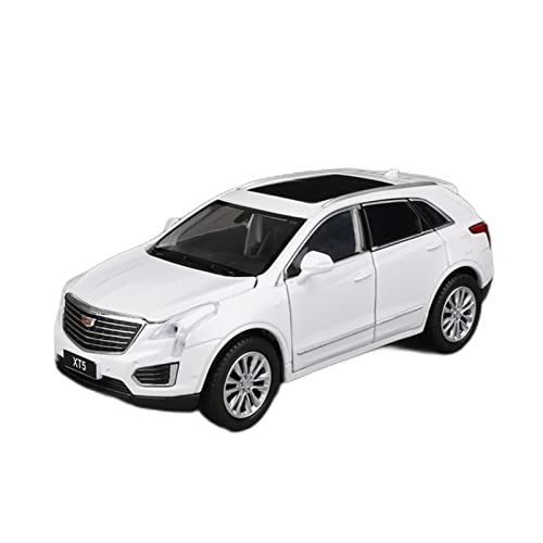 Miniatur Motorfahrzeug-Modelle 1 32 Für Cadillac XT5 Metalllegierung Diecast Automodell Mit Sound Light Model Fertigmodell(A) von BMAONZ