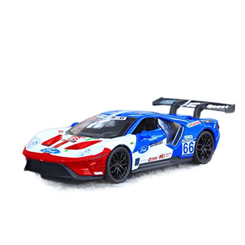Miniatur Motorfahrzeug-Modelle 1 32 Für Ford-V8 Metallmodell Zurückziehen Auto Sound Light Super Racing Car Toys Fertigmodell(B) von BMAONZ