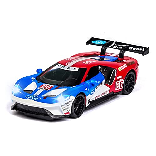 Miniatur Motorfahrzeug-Modelle 1 32 Für Ford-V8 Metallmodell Zurückziehen Auto Sound Light Super Racing Car Toys Fertigmodell(C) von BMAONZ