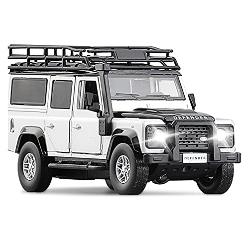 Miniatur Motorfahrzeug-Modelle 1 32 Für Land Rover Defender Alloy Diecast Automodell Geländewagen Sammlung Spielzeug Geschenk Fertigmodell(B) von BMAONZ