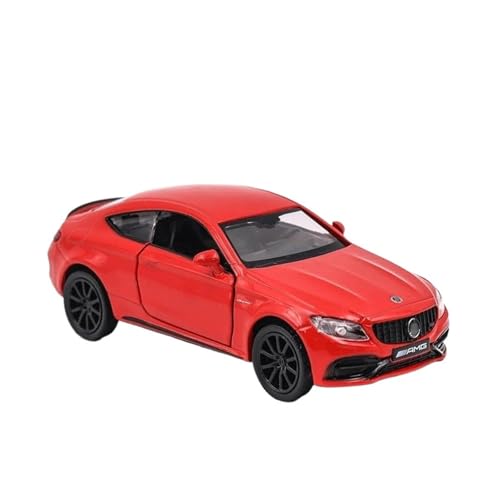 Miniatur Motorfahrzeug-Modelle 1 32 Für Mercedes-Benz C63S Coupé Legierung Auto Druckguss Metall Sammlung Modell Simulation Modell Spielzeug Fertigmodell(1 36 Blue) von BMAONZ