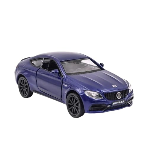 Miniatur Motorfahrzeug-Modelle 1 32 Für Mercedes-Benz C63S Coupé Legierung Auto Druckguss Metall Sammlung Modell Simulation Modell Spielzeug Fertigmodell(1 36 Red) von BMAONZ