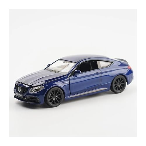 Miniatur Motorfahrzeug-Modelle 1 32 Für Mercedes-Benz C63S Coupé Legierung Auto Druckguss Metall Sammlung Modell Simulation Modell Spielzeug Fertigmodell(Blau) von BMAONZ