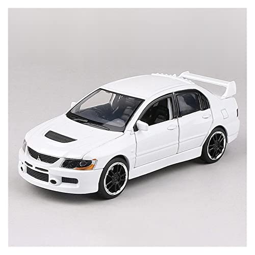 Miniatur Motorfahrzeug-Modelle 1 32 Für Mitsubishi Motors Lancer Alloy Diecast Automodell Kinderspielzeug Fertigmodell(C) von BMAONZ
