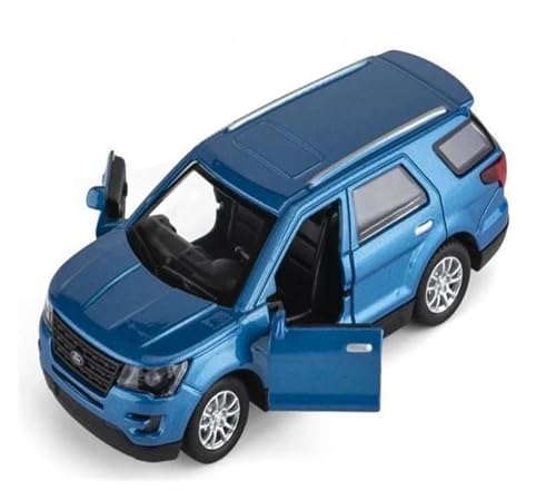 Miniatur Motorfahrzeug-Modelle 1 32 Für Toyota Prius SUV Legierung Auto Modell Diecast Spielzeugauto Mit Sound Und Licht Fertigmodell(Blau) von BMAONZ