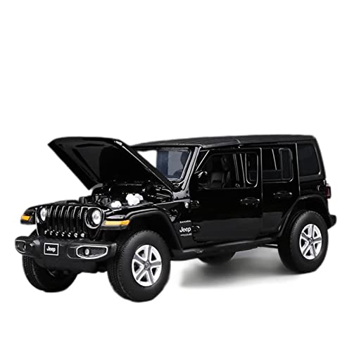 Miniatur Motorfahrzeug-Modelle 1 32 Für Wrangler Sahara Alloy Geländewagen Modell Diecast Collection Kinderspielzeug Geschenk Fertigmodell(A) von BMAONZ