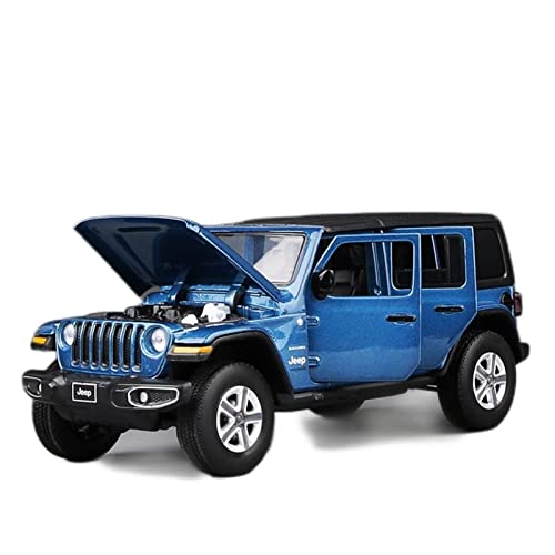 Miniatur Motorfahrzeug-Modelle 1 32 Für Wrangler Sahara Alloy Geländewagen Modell Diecast Collection Kinderspielzeug Geschenk Fertigmodell(B) von BMAONZ
